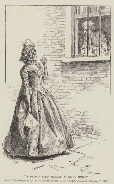 Un pájaro prisionero, señora, nada más de Frederick Pegram